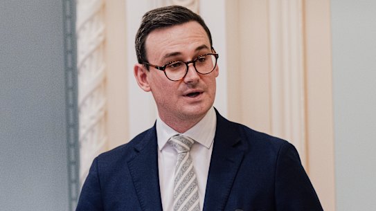 Queensland Housing Minister Sam O’Connor.