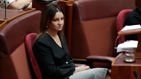 An emotional Senator Lambie has voted with the government to repeal the medevac legislation.