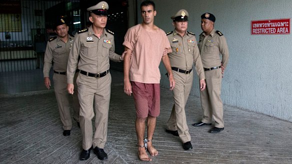 Hakeem Al-Araibi appeared in a Thai court in shackles this week.
