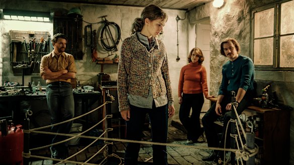 The story of two families and their daring escape from East Germany is told in Balloon.