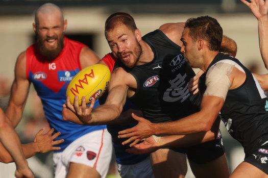 Harry McKay has spent the summer working on a remodelled goalkicking technique.