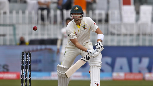 Steve Smith is eyeing a century in the first Test.