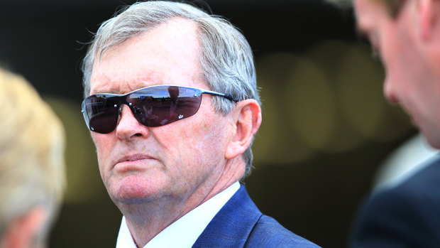 Shohei will run for the Michael, Wayne and John (pictured) Hawkes partnership at Wyong.