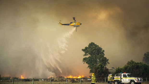 More than 20,000 homes in Perth are at risk of being destroyed during a bushfire.