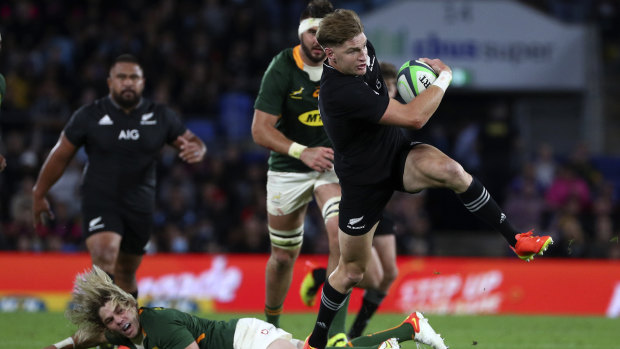 Jordie Barrett and the All Blacks are back in front.