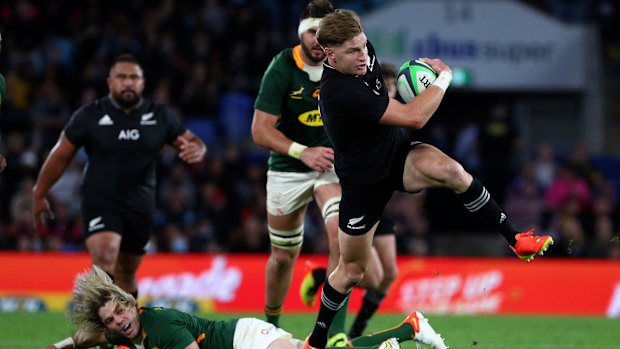 Jordie Barrett and the All Blacks are back in front.