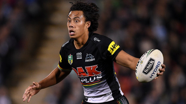 Staying put: Jarome Luai looks set to remain at the Panthers. 