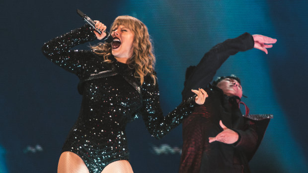 Swift performed to a rapturous Melbourne crowd.