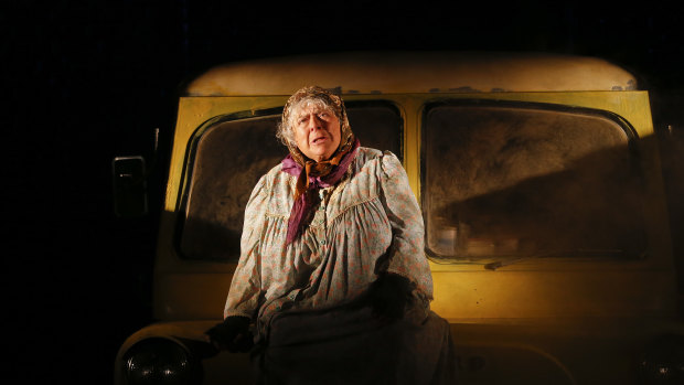 Miriam Margolyes stars in The Lady in the Van.
