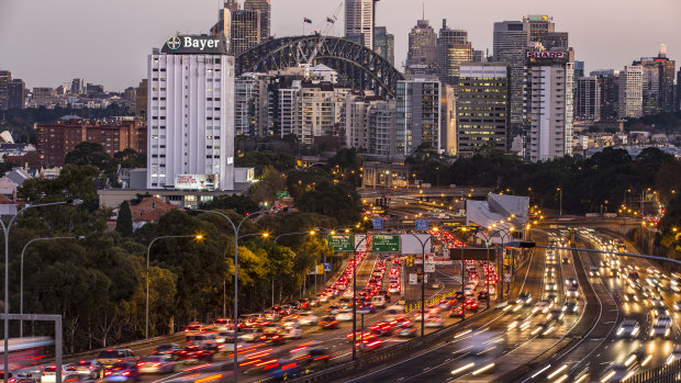 Sydneysiders have adapted to the city, avoiding longer travel times. 