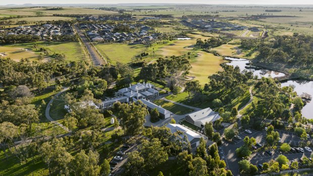 A portion of the vast Eynesbury estate once owned by the Baillieu family.