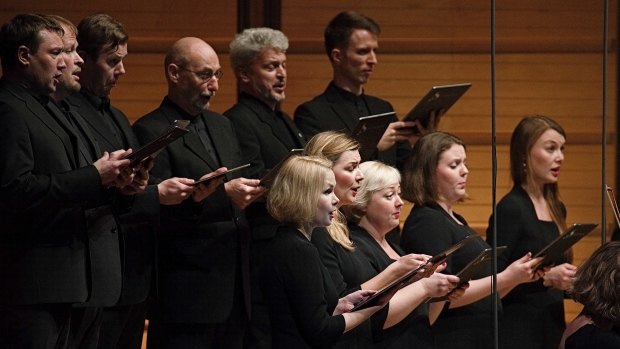 The Estonian Philharmonic Chamber Choir accompanies the Australian Chamber Orchestra.