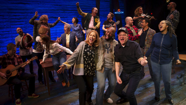 Come From Away's 2020 cast.