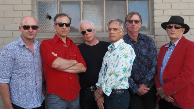 Rob Younger (third from left) is on the road with Radio Birdman in September and October.