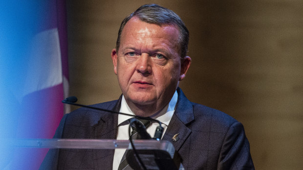 Danish Prime Minister Lars Loekke Rasmussen.