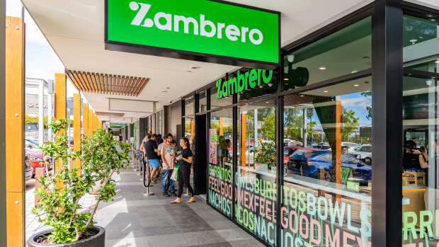 Zambrero is setting its sights on Ireland and the UK.