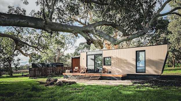 At McLaren Vale’s CABN X, kick back with local bubbles to watch the sun set over the vineyards before retreating to star-gaze through the “moon roof” over the bed.