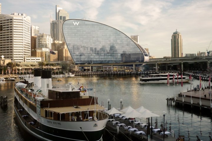 The W Sydney hotel opened its doors today.