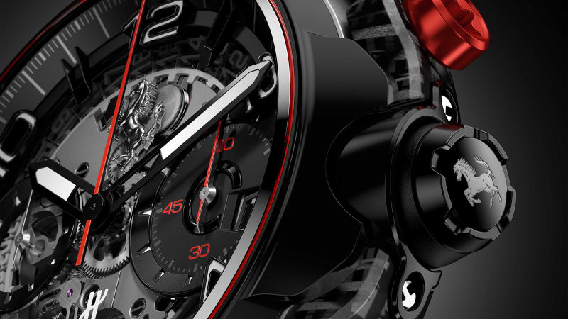 Hublot shows off its limited-edition Ferrari style