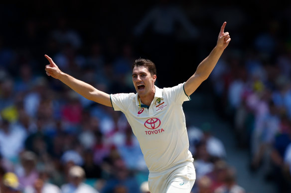 Pat Cummins claimed another five-wicket haul.