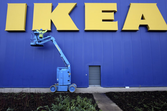 IKEA is selling a warehouse.