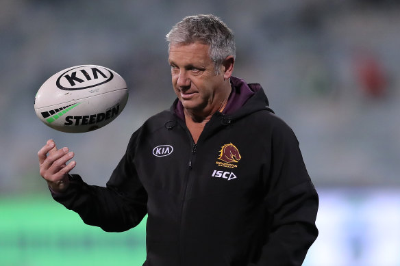 Tough five weeks ... Broncos caretaker coach Peter Gentle.