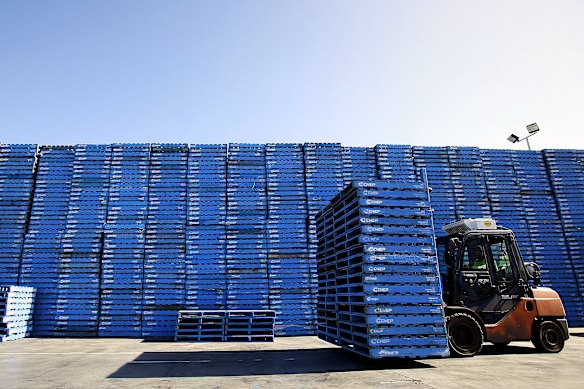 Pallet giant Brambles is generally a good barometer for the economy.