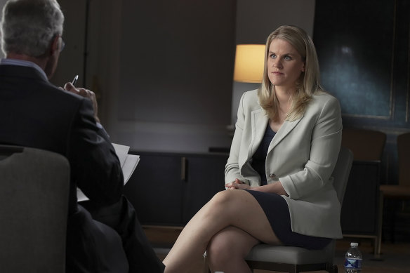 Facebook whistleblower Frances Haugen appears on 60 Minutes in the US. 