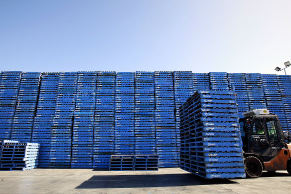 Australia’s acute shortage of pallets is set to get worse.