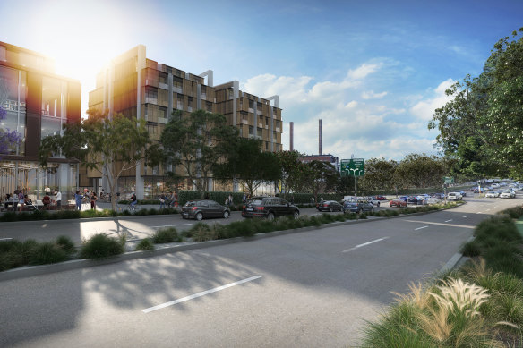 Grimshaw Architects and the Committee for Sydney have released images of what Victoria Road in Rozelle could look like.