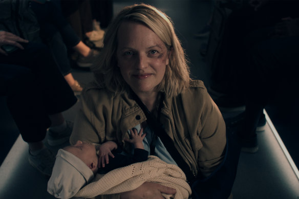 Elisabeth Moss in season 6 of The Handmaid’s Tale.