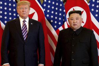 Negotiations between Donald Trump and Kim Jong Un broke down at a meeting in Vietnam in February.