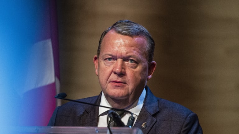 Danish Prime Minister Lars Loekke Rasmussen.