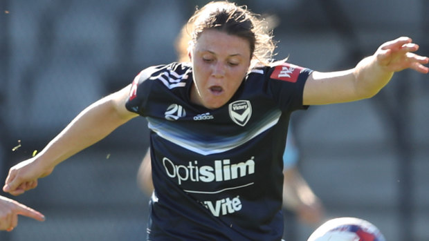 Melina Ayres has started to find my feet in the W-League. now that she is playing regularly.