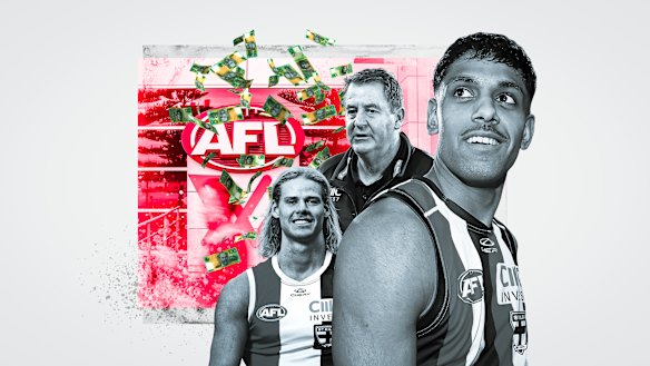 St Kilda will have the two highest-paid players in the AFL in 2026.