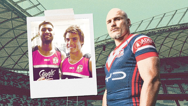 Angus emailed the Roosters at 17, begging for a game. Now for a grand final swansong