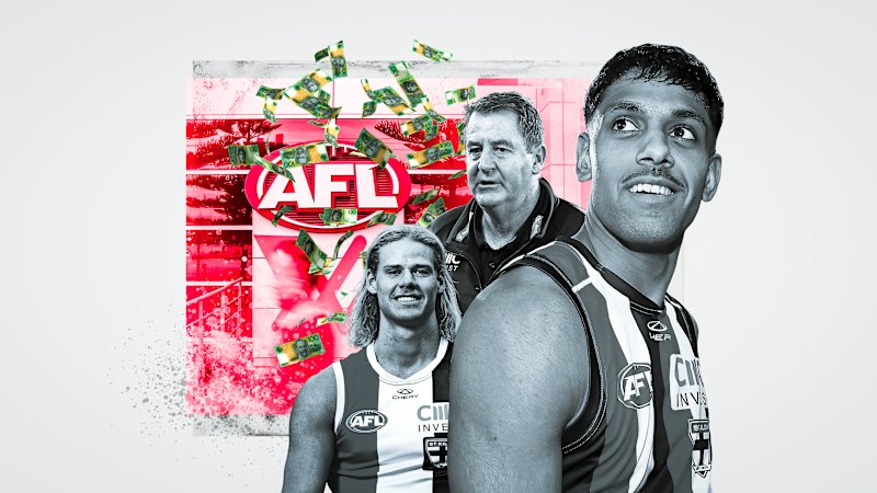 The Saints said they wanted to get off ‘welfare’. But these documents reveal the true extent of their dependence on the AFL