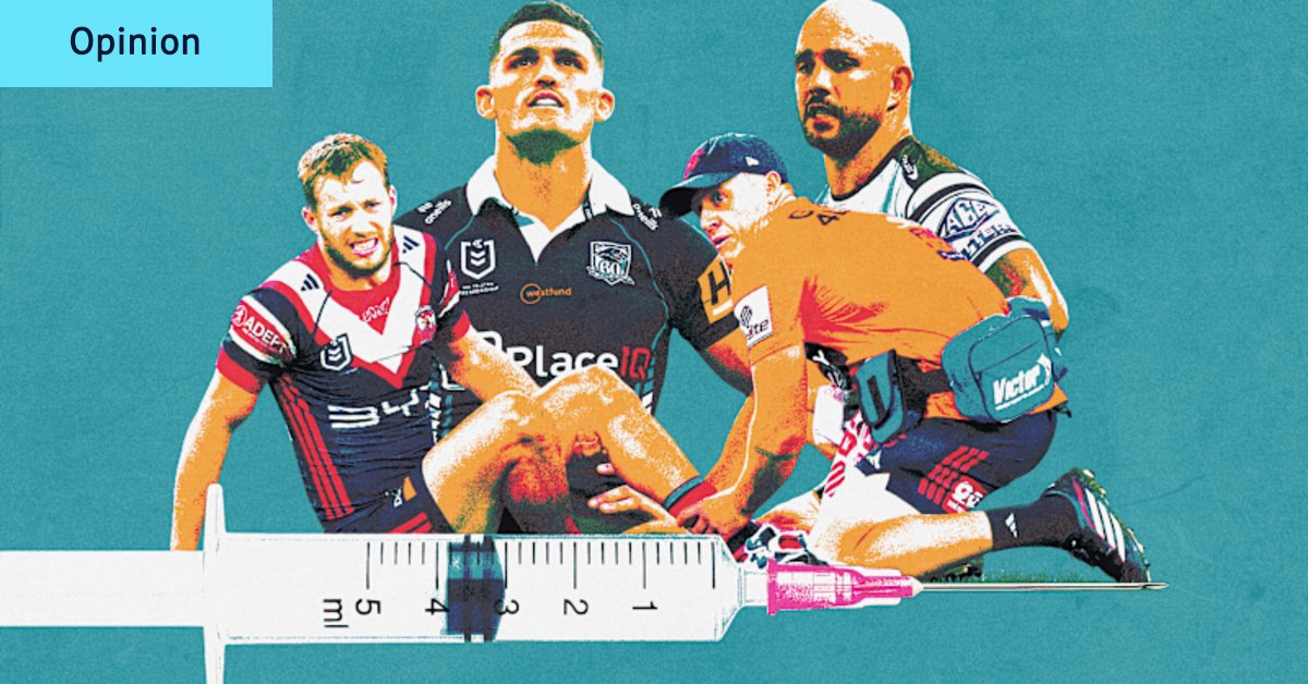 Anaesthetics over aesthetics: welcome to rugby league’s painkiller knockouts