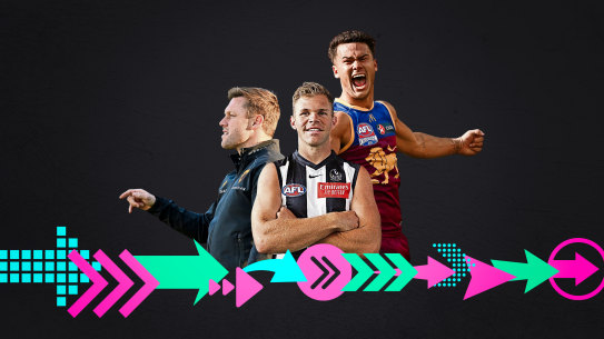 Sam Mitchell, Dan Houston and Cam Rayner.