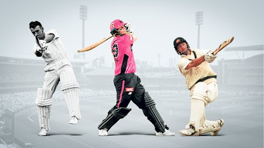 Walters, Smith and Waugh: Some of the biggest six hitters at the SCG.