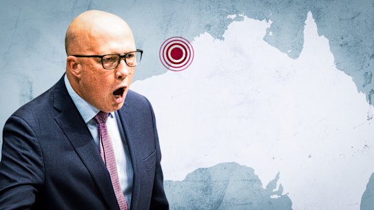 Peter Dutton has hit out at the PM’s handling of asylum seeker boat arrivals.