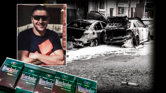  Underworld kingpin Kazem “Kaz” Hamad is extorting nearly $1 million a month from the state’s illicit tobacco shops.