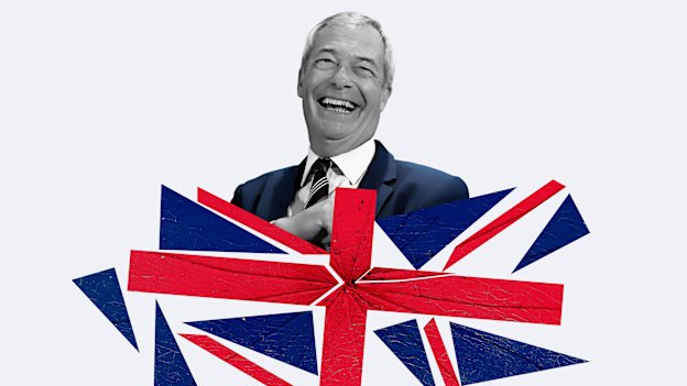 Nigel Farage and his Reform UK party are surging in the polls.