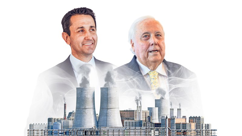 Clive Palmer rebranded his coal firm then met the Qld premier – again
