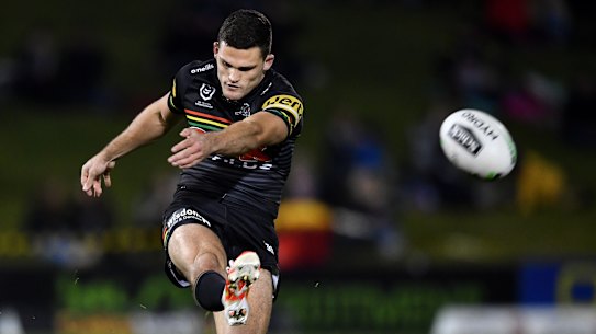 Nathan Cleary has become a master of the kicking game.