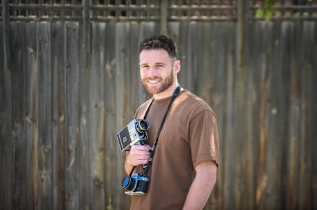 Gabriel Carrubba never sat his VCE but has launched a fulltime filmmaking career.