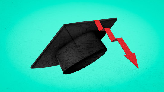 Universities have been accused of compromising standards due to accommodate for an influx of foreign students in postgraduate degrees. 