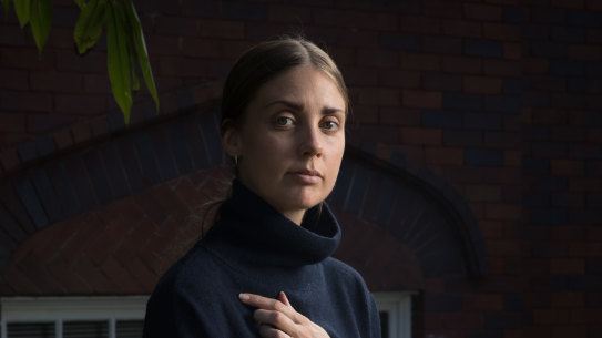 Lise-My Jakobsen who is on a bridging visa has lost her retail job due to the coronavirus pandemic and is not entitled to unemployment benefits.