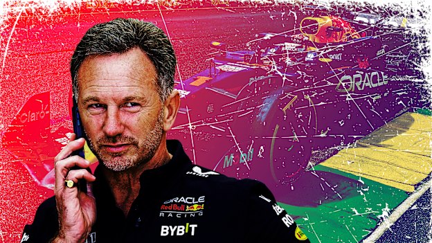 Red Bull Racing team principal Christian Horner.