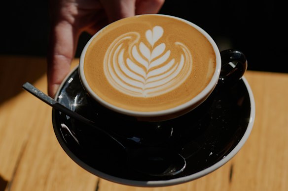 A flat white from Craftwork Roasting Co.